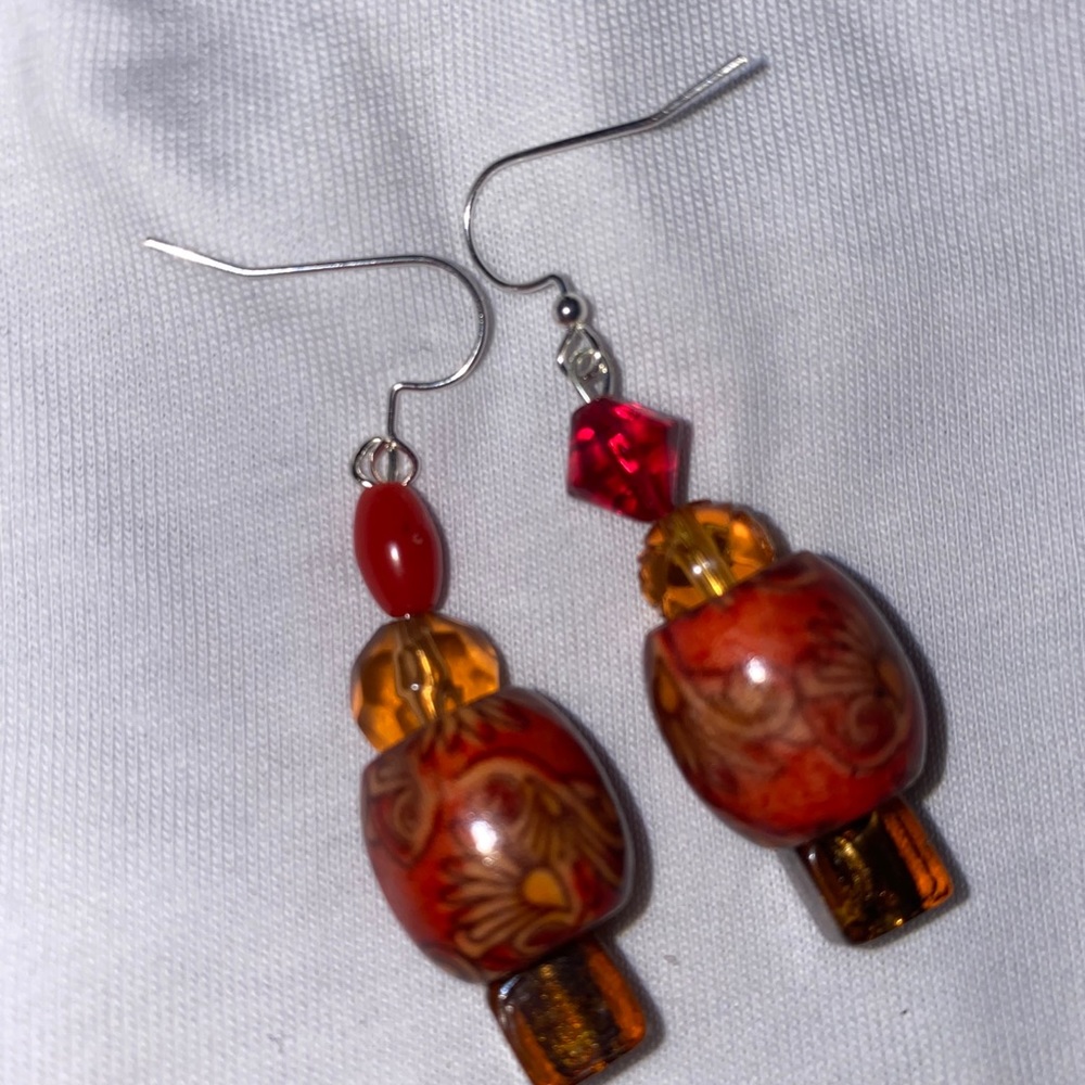 Homemade earrings